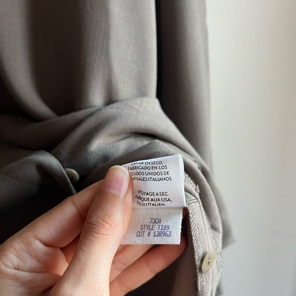 Eileen Fisher 100% Wool High Collar Top Size M - Picture 6 of 10